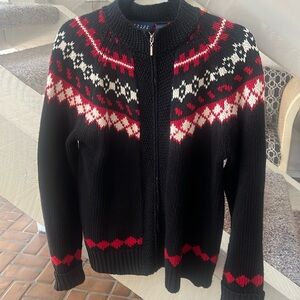 Cozy Cabin vintage sweater M